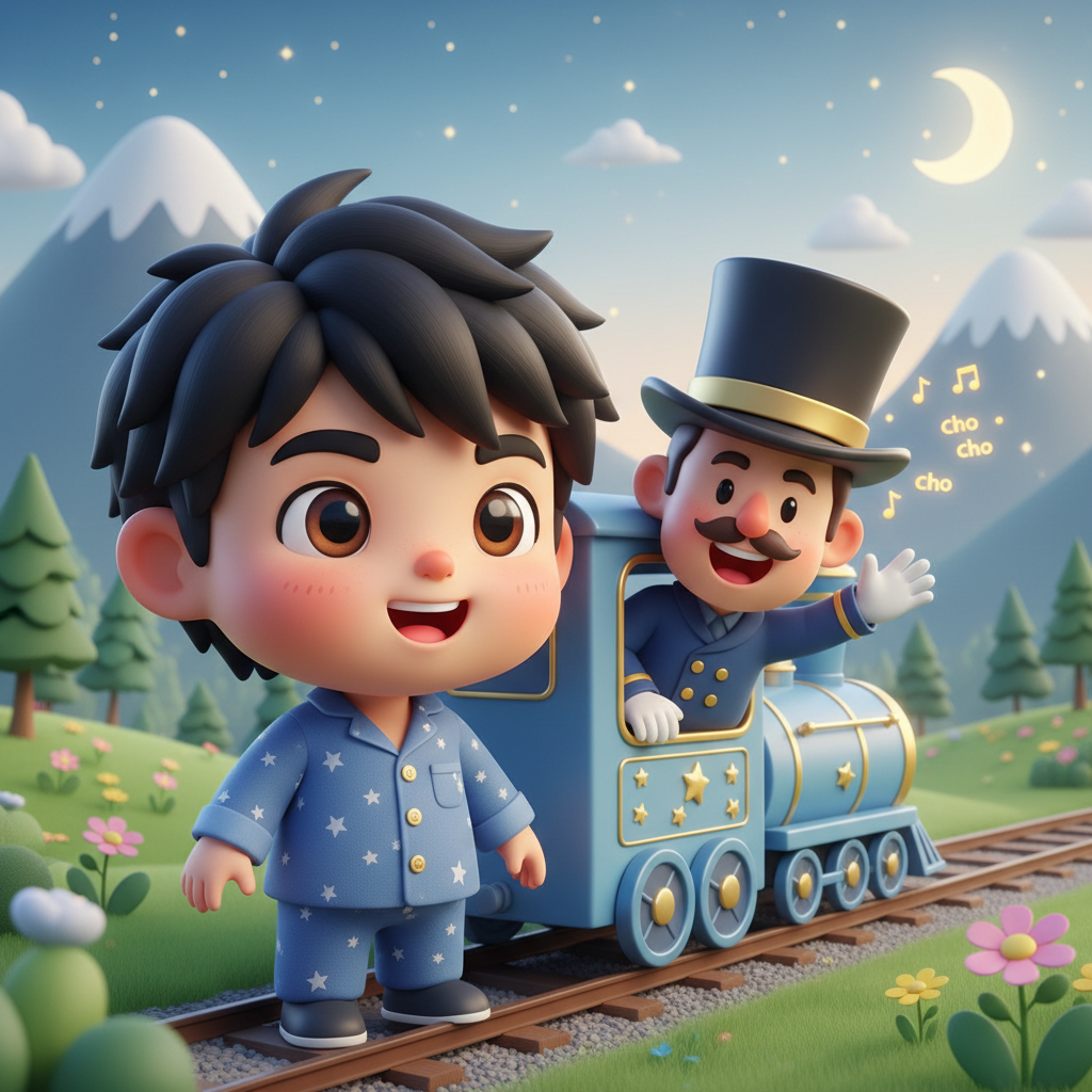 Hunter's Cozy Mountain Train