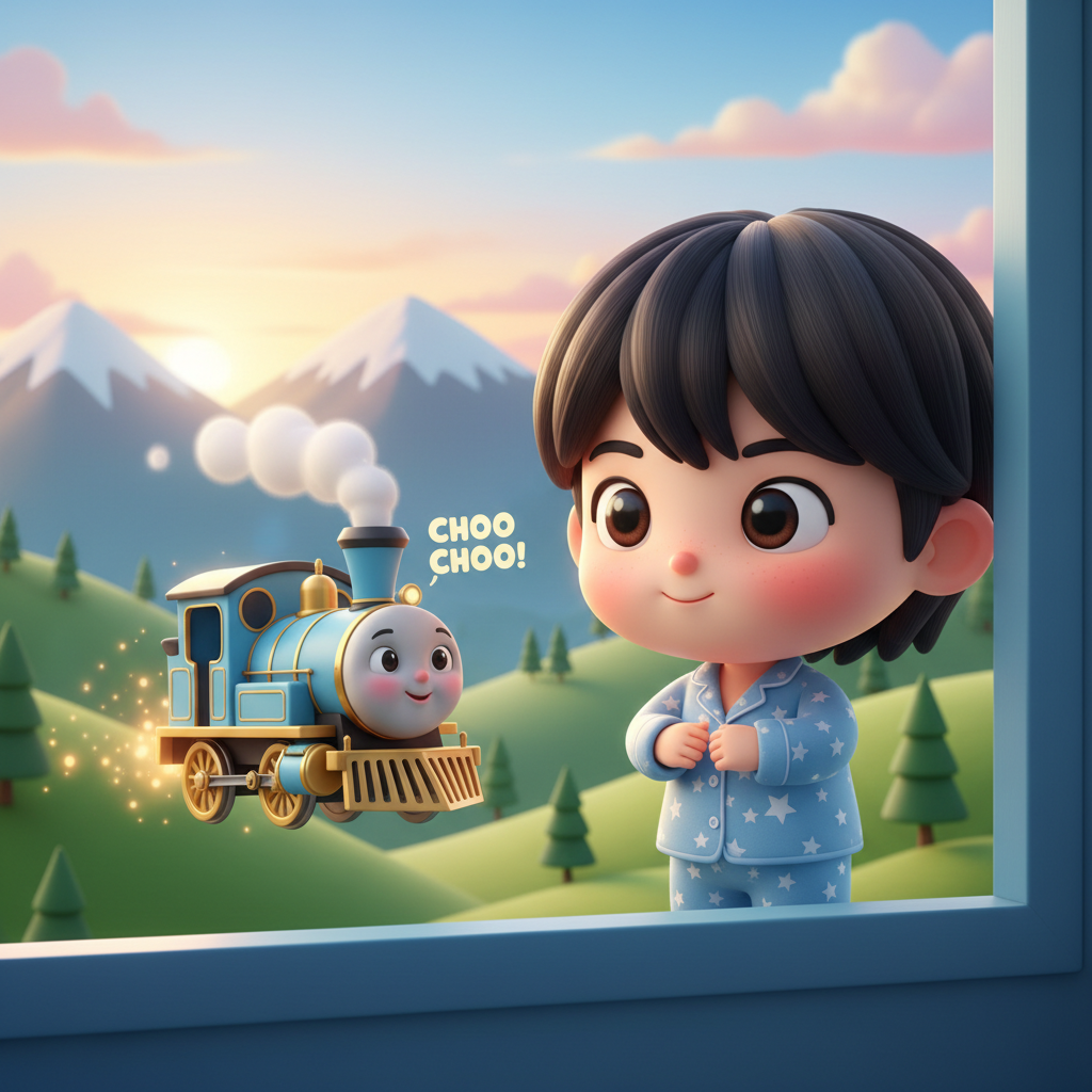 David's Cozy Mountain Train Ride