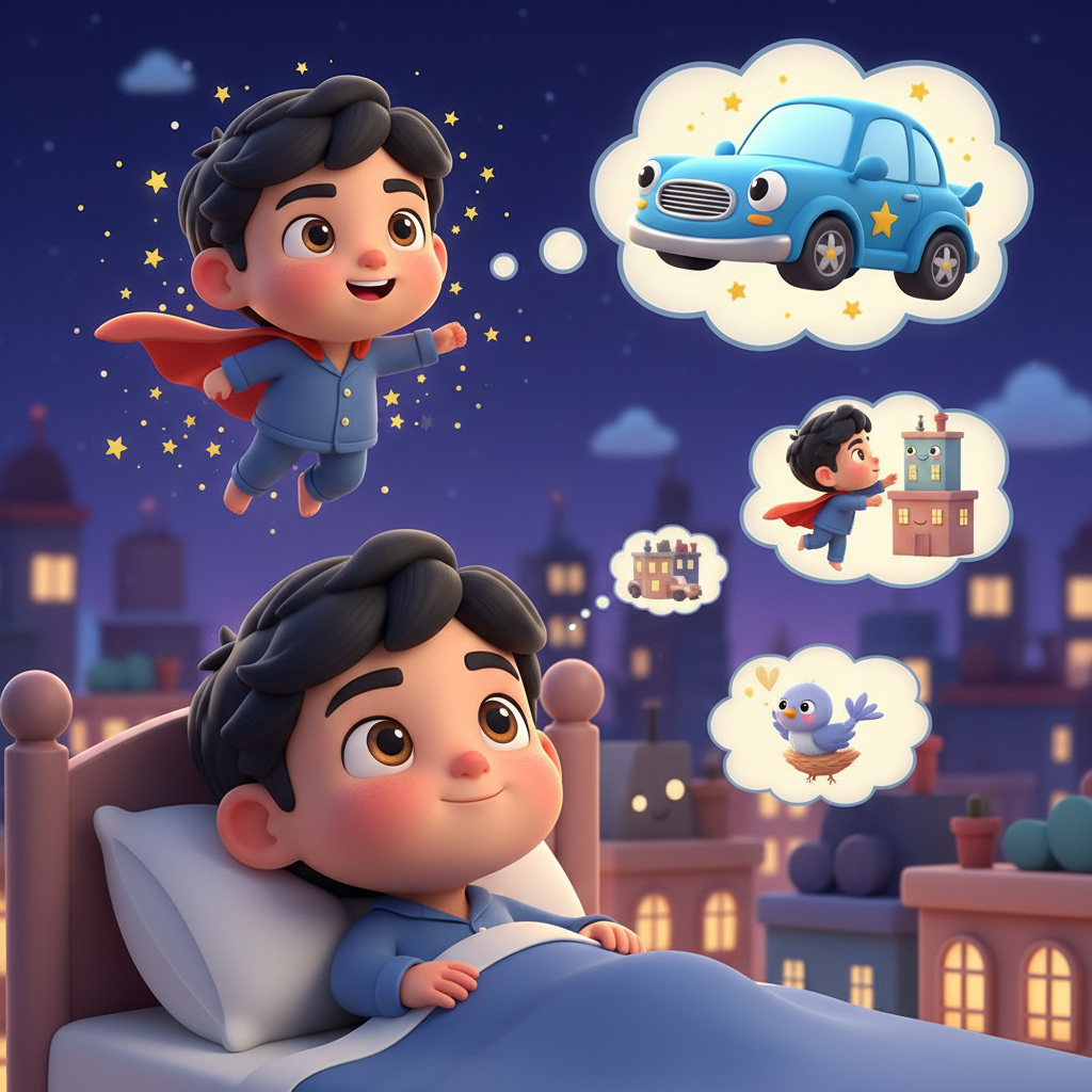 Tracker's Nighttime City Dream