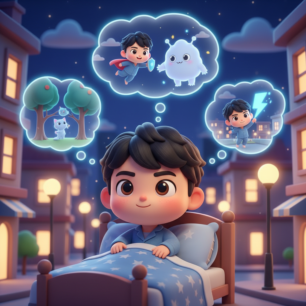 Jacob's Nighttime City Dream